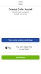 Mobile Screenshot of orientalcafeaustell.com